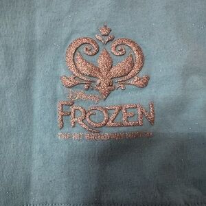 Disney Frozen Glitter Logo Tee